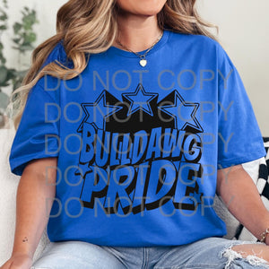 PREORDER BLUE BULLDAWG PRIDE T-SHIRT