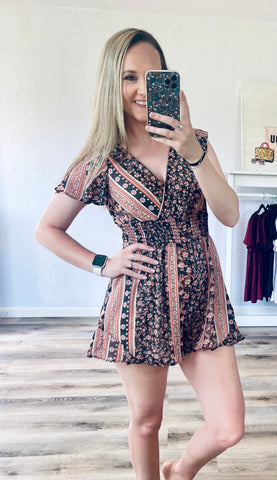 INSTOCK BOHO ROMPER