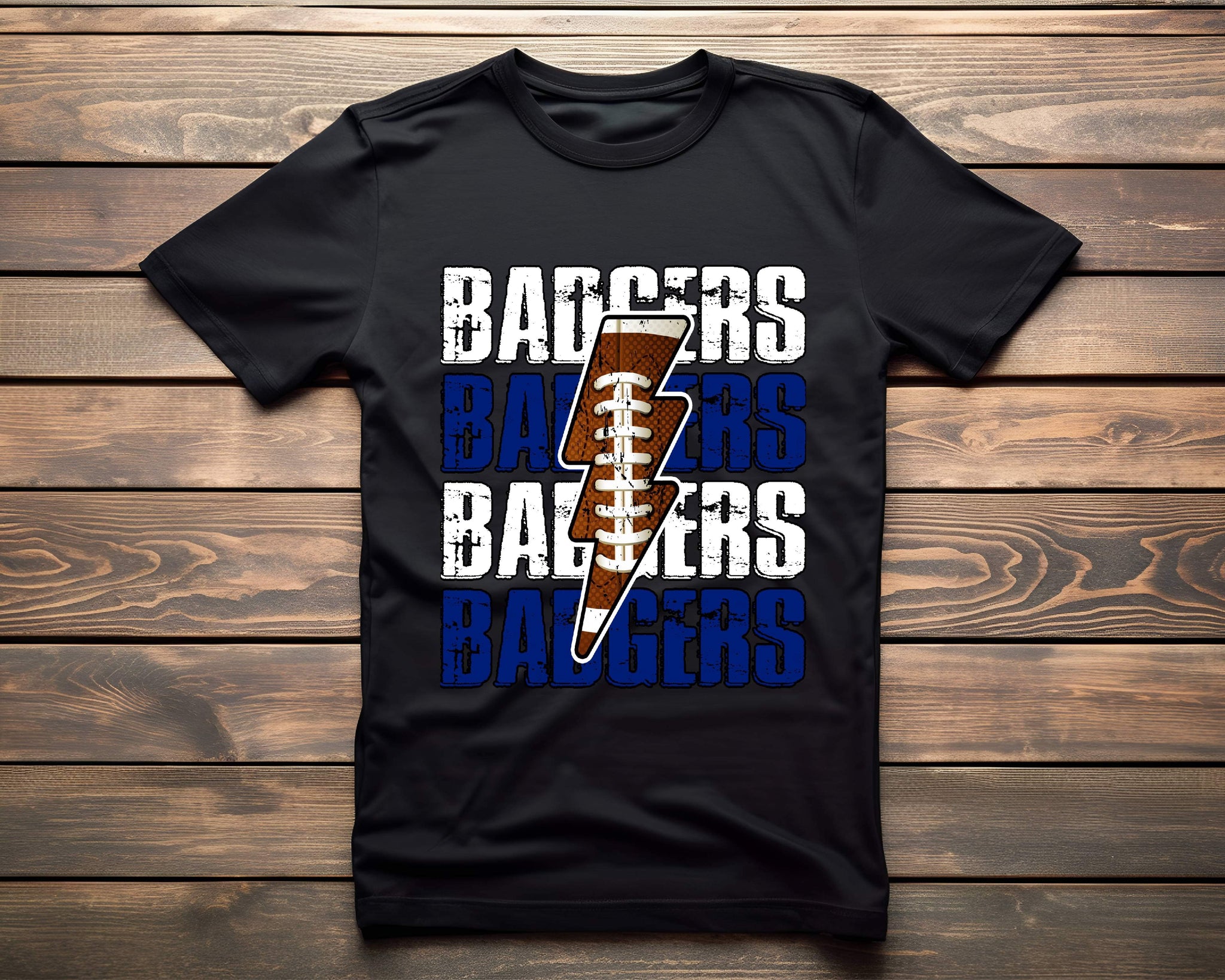 PREORDER DRIFIT BADGERS FOOTBALL T-SHIRT