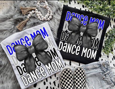 PREORDER DANCE MOM BOW T-SHIRT