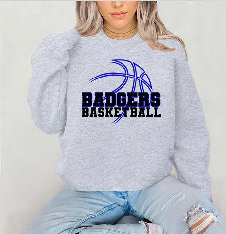 PREORDER BADGERS BASKETBALL UNISEX DESIGN